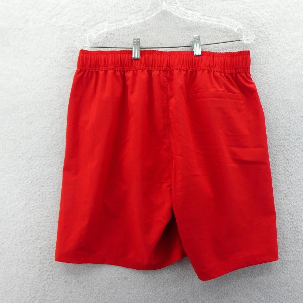 G-III Sports Swim Shorts Mens Large Atlanta Hawks Red NBA‎ Basketball Trunks